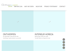 Tablet Screenshot of griffioeninvorm.nl